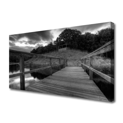 pier-black-and-white-lake