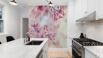 Een keukenwand zonder renovatie - snelle en effectieve manieren om een metamorfose te maken